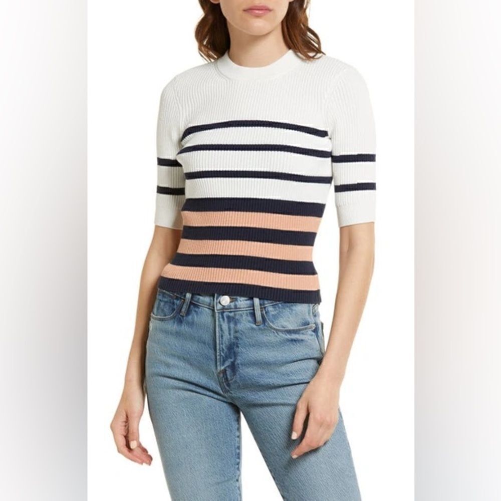 Frame Cropped Sweater XS Brand new